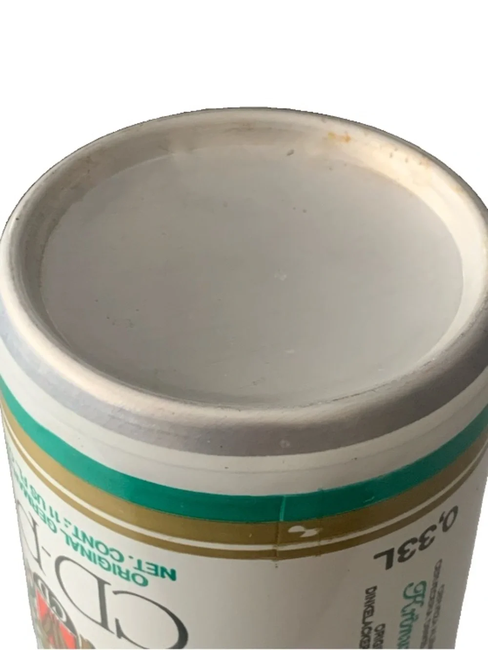 Vintage Beer Can Dinkel Acker CD Pils Original German Beer Empty Aluminum Can